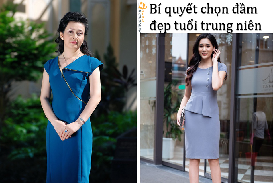 Tư vấn cách chọn đầm đẹp cho phụ nữ tuổi trung niên